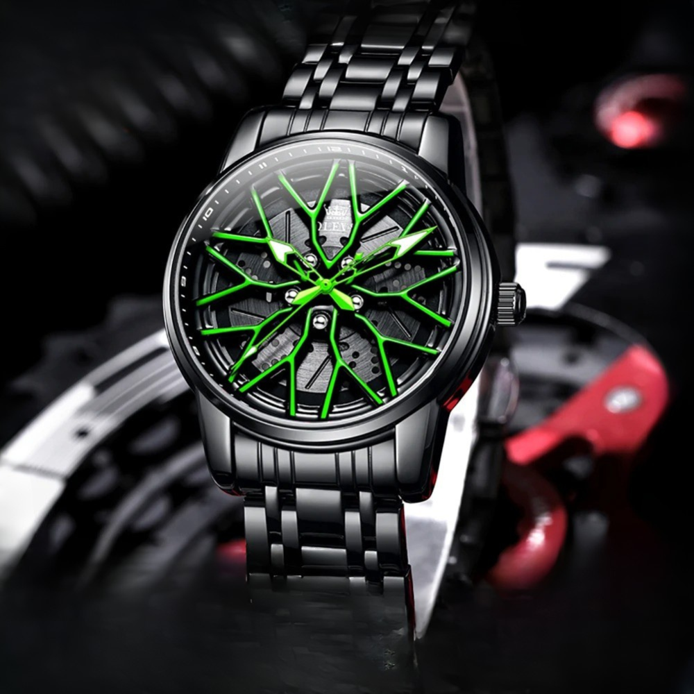 Markante Skelett-Edelstahl Armbanduhr "Orologio in acciaio inossidabile no.5181" - PITANI