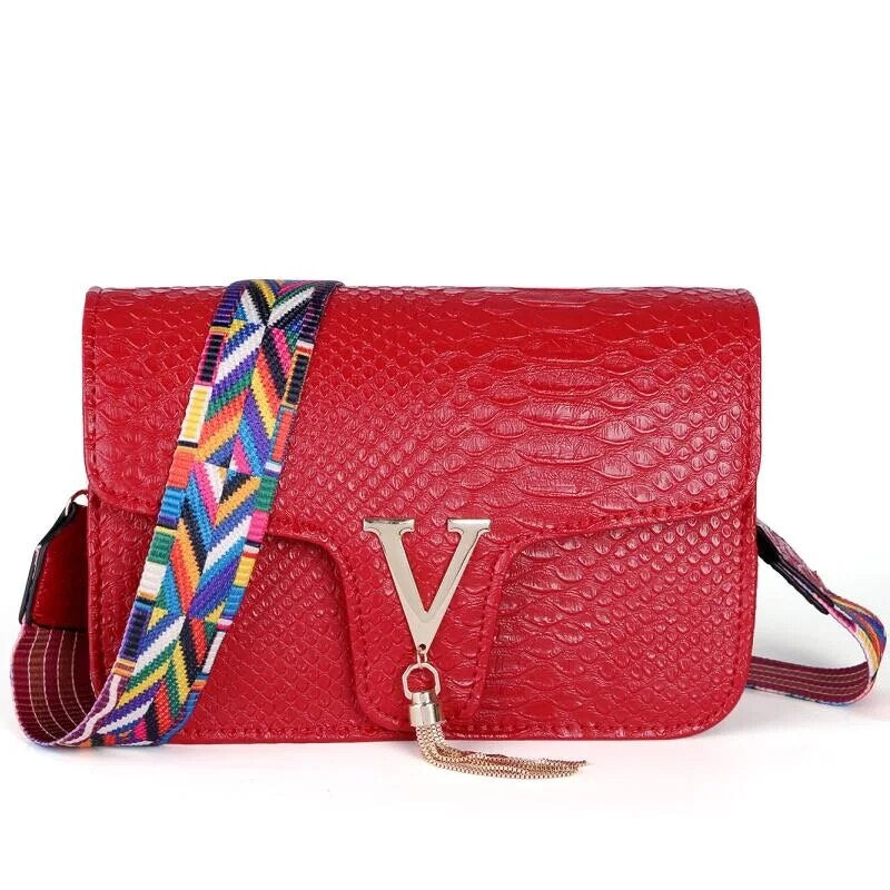 Premium "Borse In Coccodrillo no.240" Handtasche/Clutch Größe "S" - PITANI
