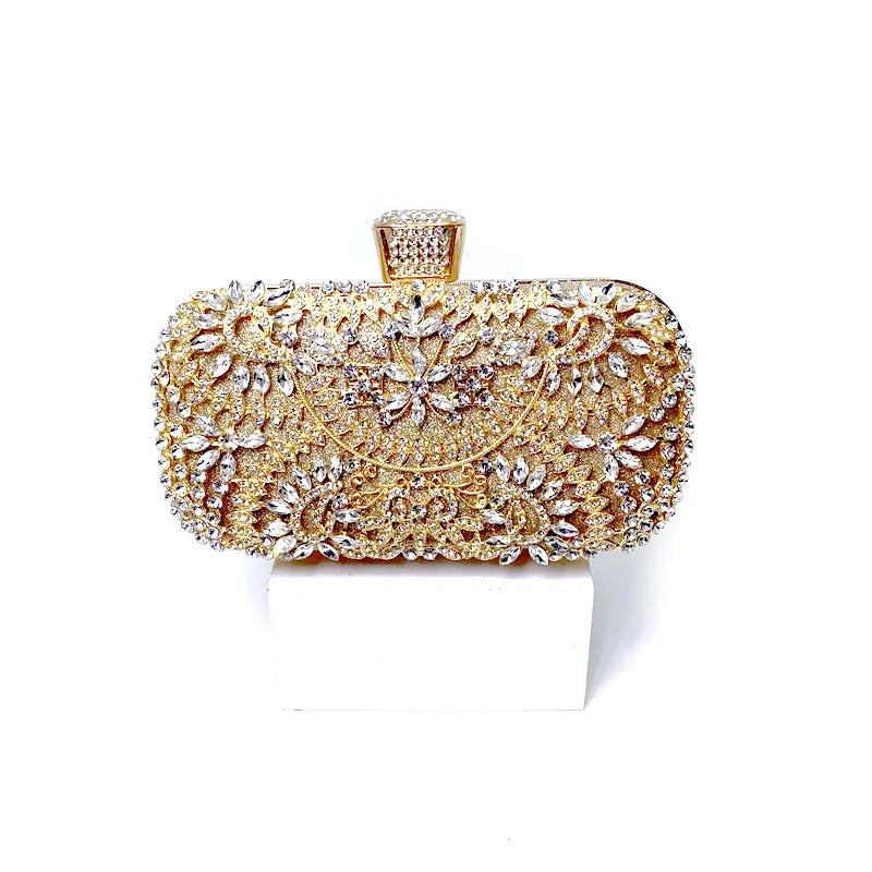Premium "Matrimonio D'oro no.256" Handtasche/Clutch Größe "S" - PITANI
