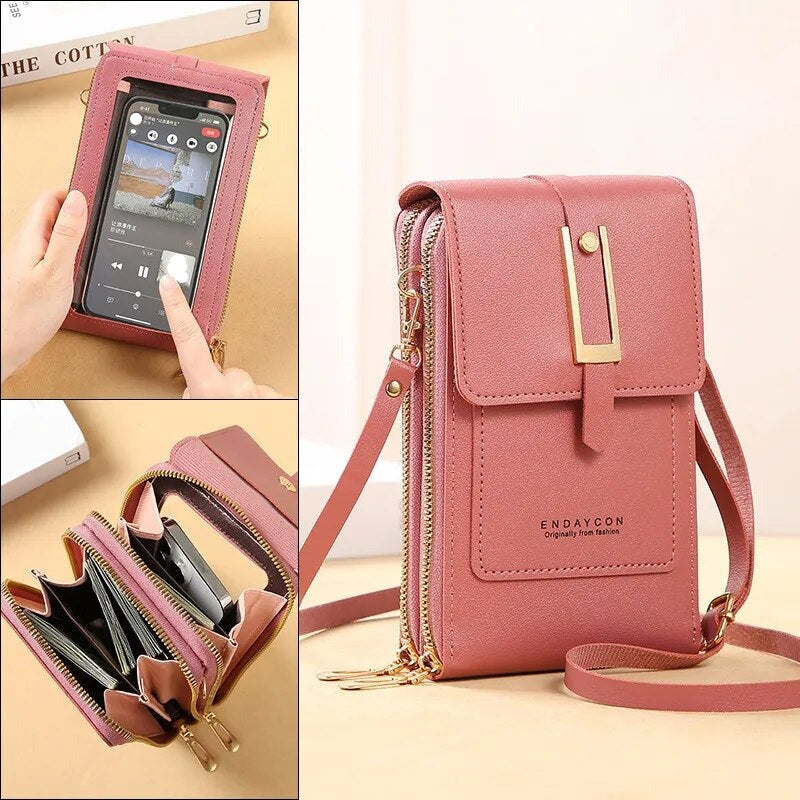 Premium "Borse Telefono Morbido no.244" Handtasche/Clutch Größe "S" - PITANI