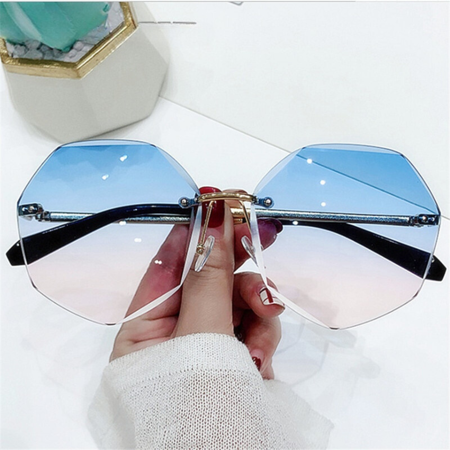 Sonnenbrille "Azzuro no.481" - PITANI