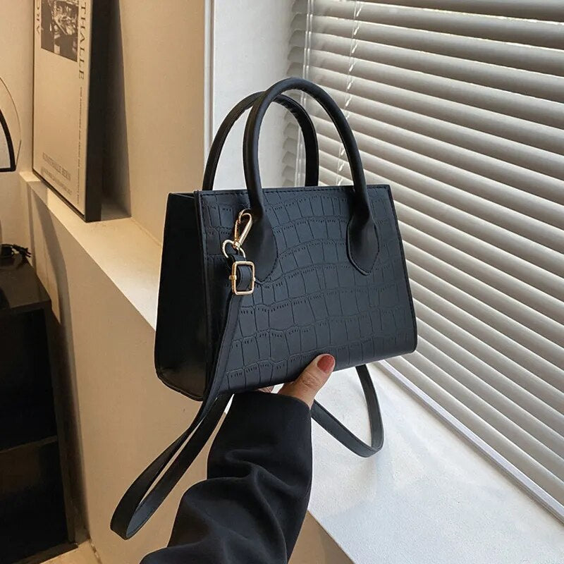 Premium "Borse Quadrate no.243" Handtasche/Clutch Größe "S" - PITANI