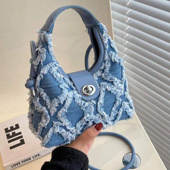 Premium "Borse Hobo no.239" Handtasche/Clutch Größe "S" - PITANI