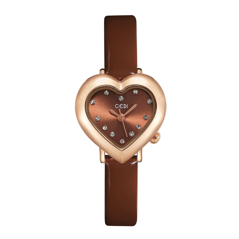 Herzform Leder Armbanduhr "Impermeabile no.774 " - PITANI