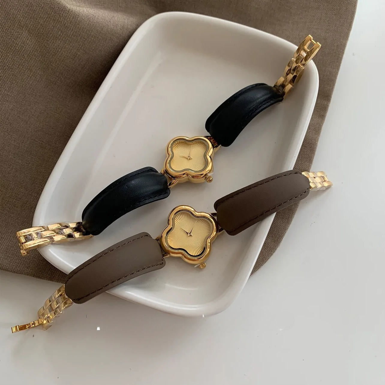 Edelstahl Leder Armbanduhr "Superficie Intagliata no.607" - PITANI