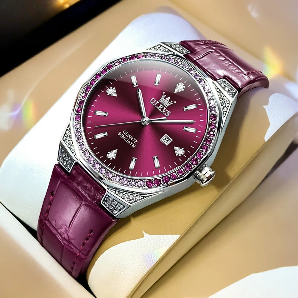 Leder Armbanduhr "Orologio Da Polso Da Donna Al Quarzo no.3085" - PITANI