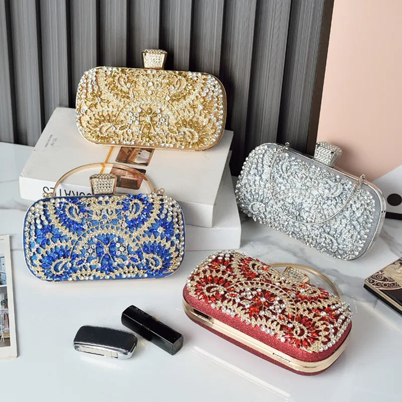 Premium "Matrimonio D'oro no.256" Handtasche/Clutch Größe "S" - PITANI