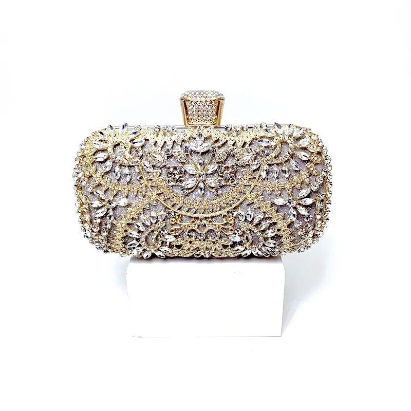 Premium "Matrimonio D'oro no.256" Handtasche/Clutch Größe "S" - PITANI
