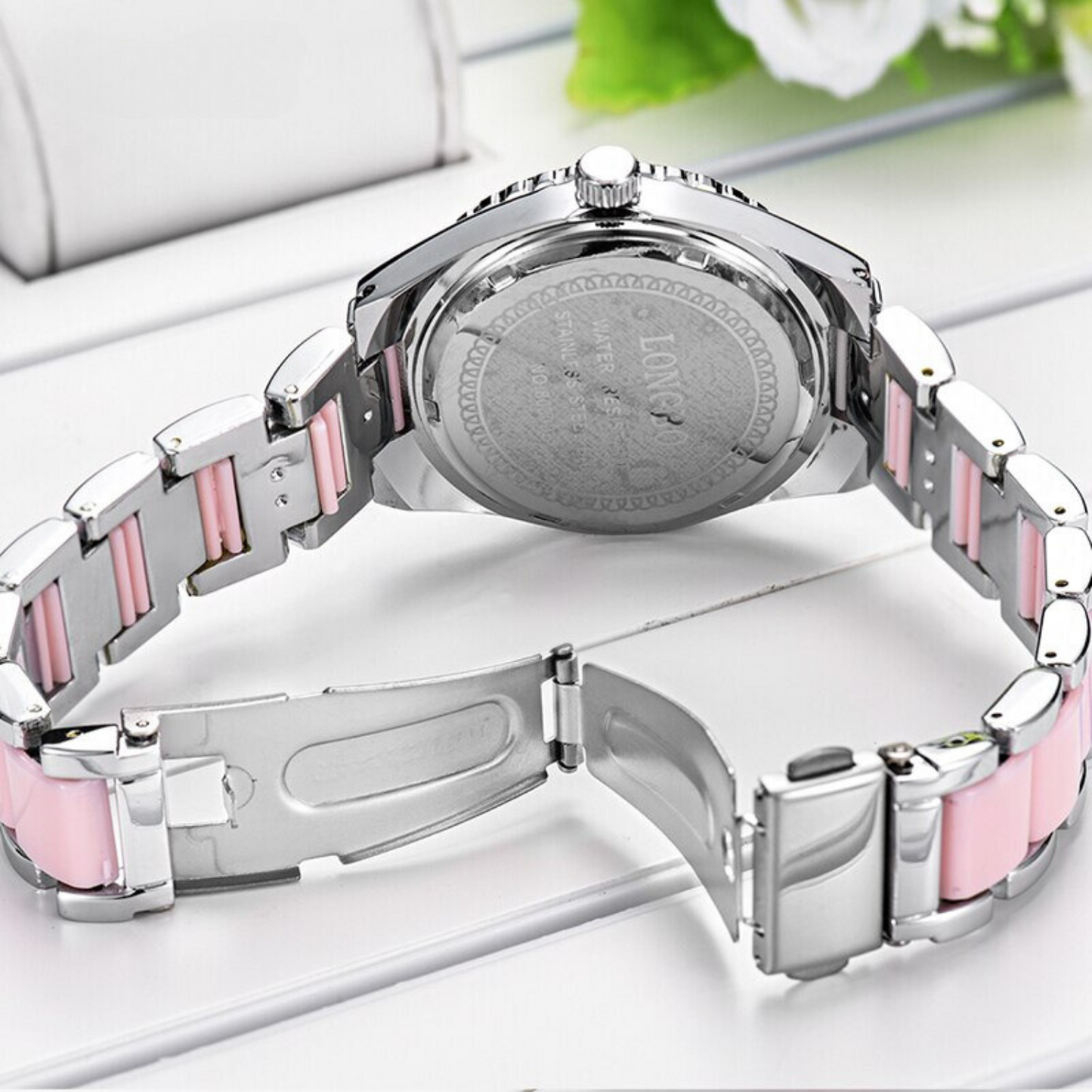 Edelstahl Armbanduhr "Ceramica no.274" - PITANI