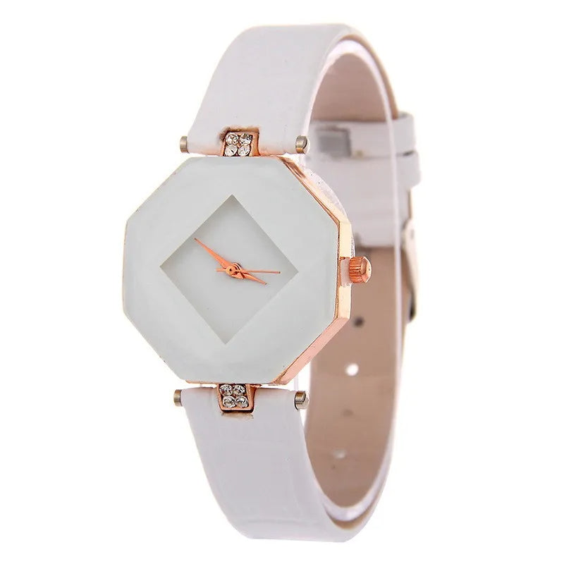 Leder Armbanduhr "Forme Geometria no.824" - PITANI