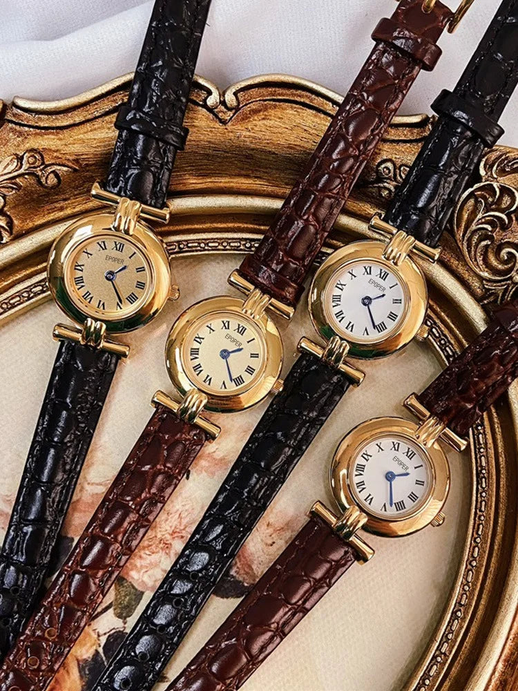 Leder Armbanduhr "Orologio Motivo di Vintage no.854" - PITANI