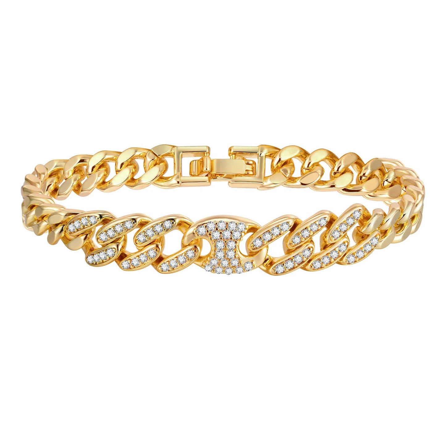 Edelstahl Armband mit verschiedenen Formen "Ciondolo a Forma Di Cuore Glamour no.5213" - PITANI