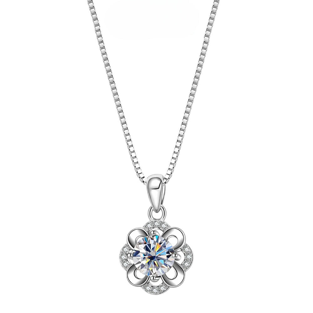 Edelstahl Halskette "Fiore D'argento no.534" - PITANI