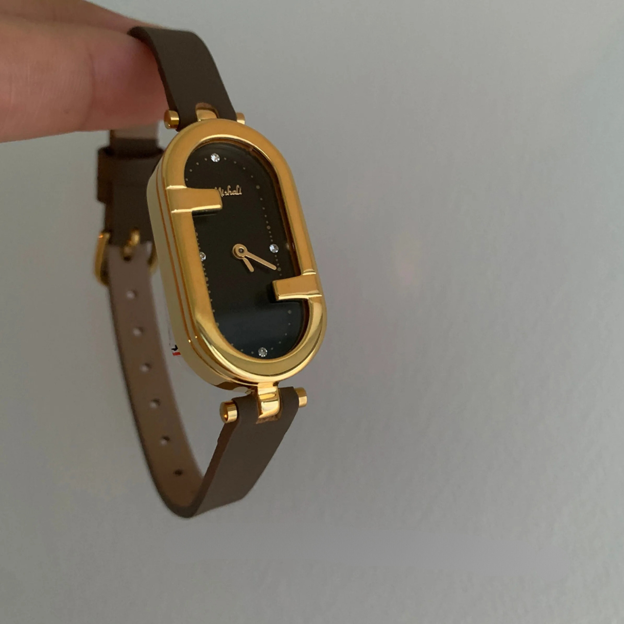 Leder Armbanduhr "Quadrante Retrò no.845" - PITANI
