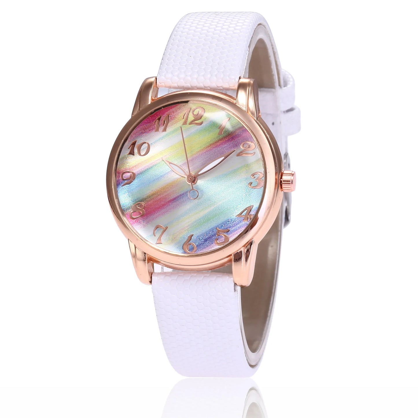 Leder Armbanduhr "Arcobaleno no.817" - PITANI
