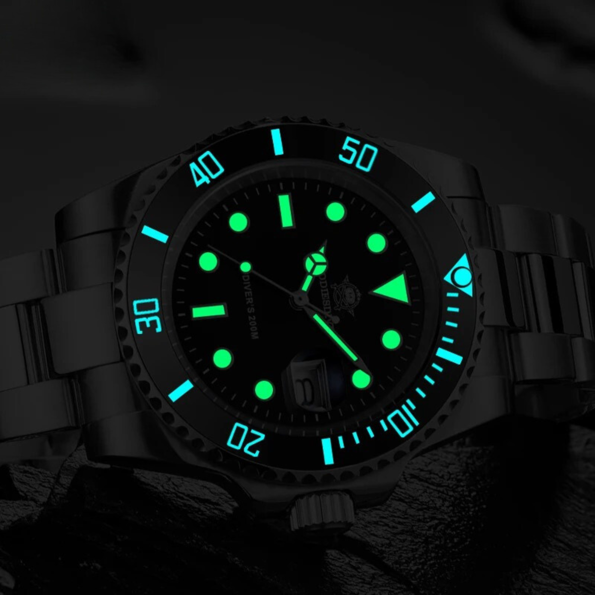 Edelstahl Armbanduhr "Super Luminoso no.392" - PITANI