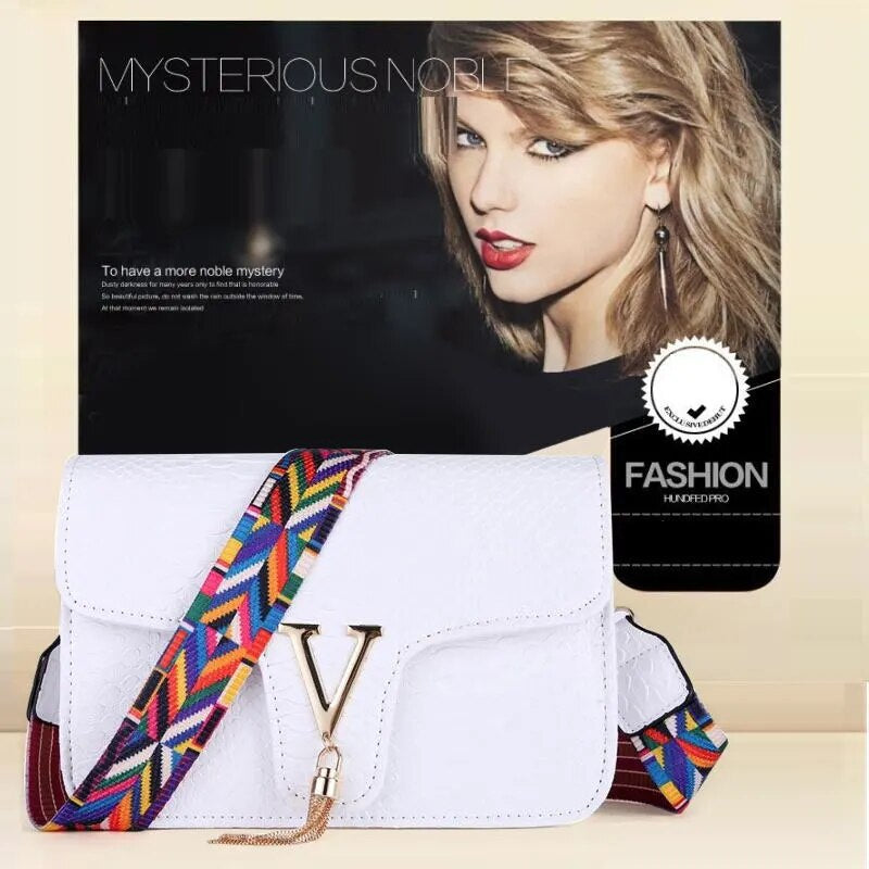 Premium "Borse In Coccodrillo" Handtasche/Clutch Größe "S" - PITANI