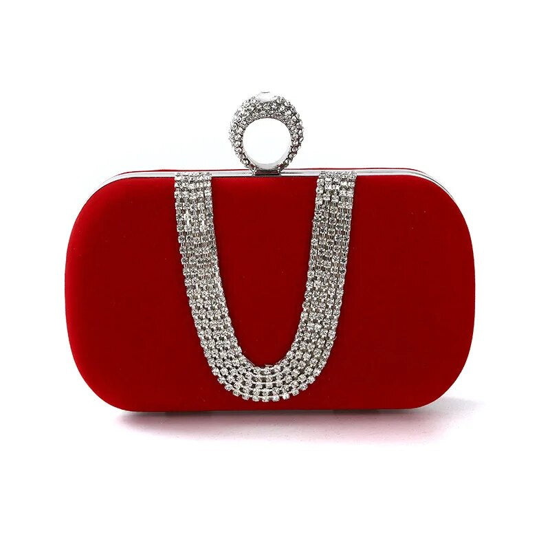Premium "Borse Diamante no.236" Handtasche/Clutch Größe "S" - PITANI