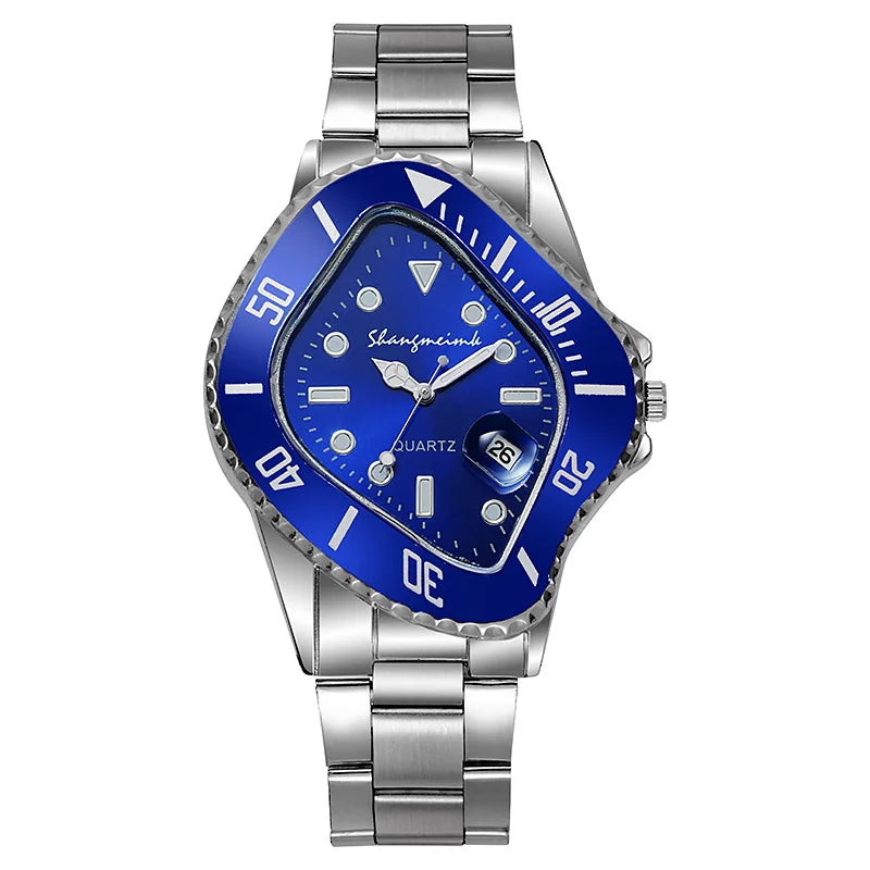 Edelstahl Armbanduhr "Orologio Forma obliquo no.369" - PITANI