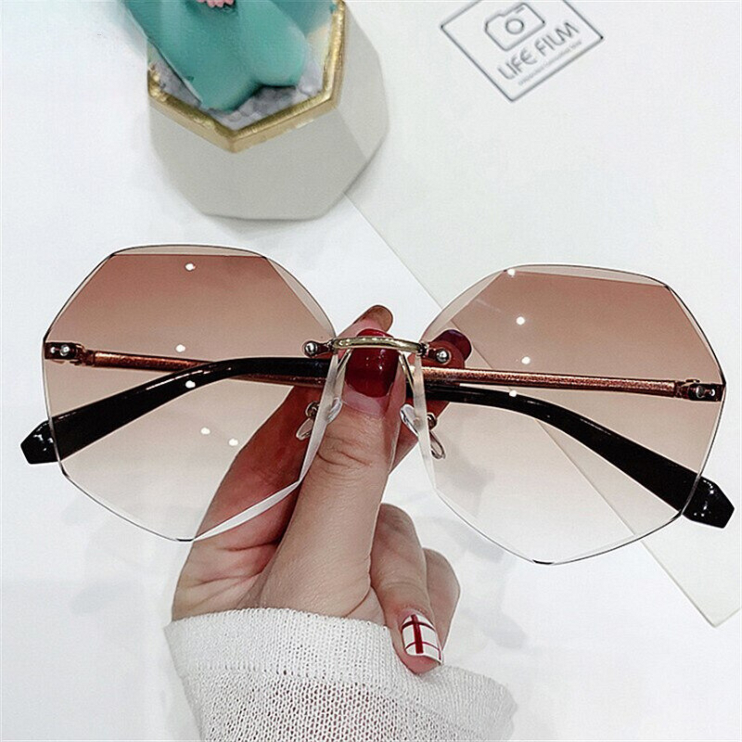 Sonnenbrille "Azzuro no.481" - PITANI