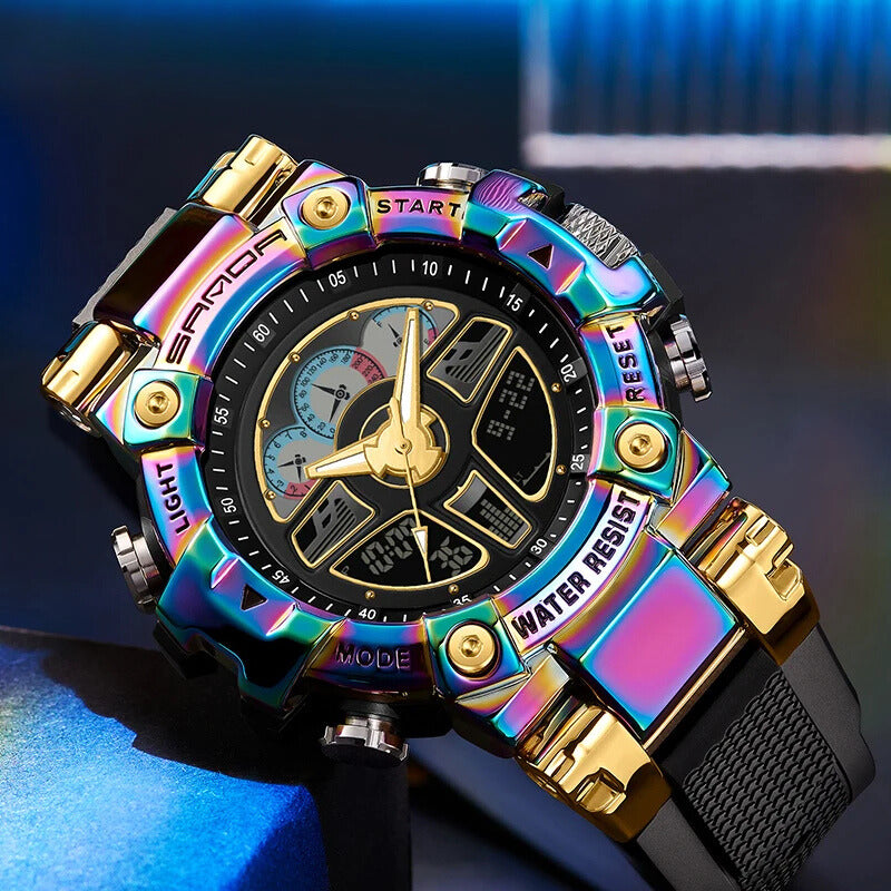 Edelstahl Armbanduhr "Orologi Volante di sfondo no.350" - PITANI