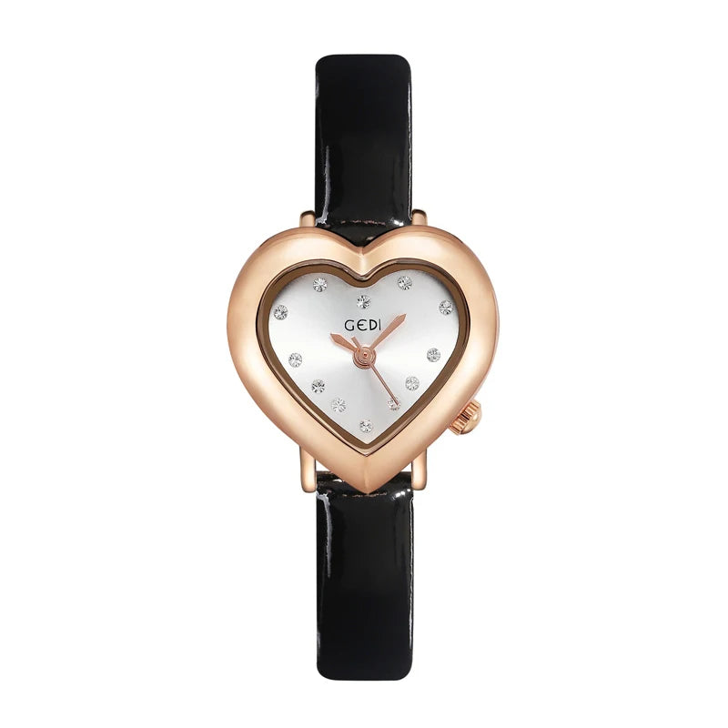 Herzform Leder Armbanduhr "Impermeabile no.774 " - PITANI