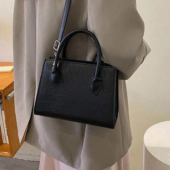 Premium "Borse Quadrate no.243" Handtasche/Clutch Größe "S" - PITANI