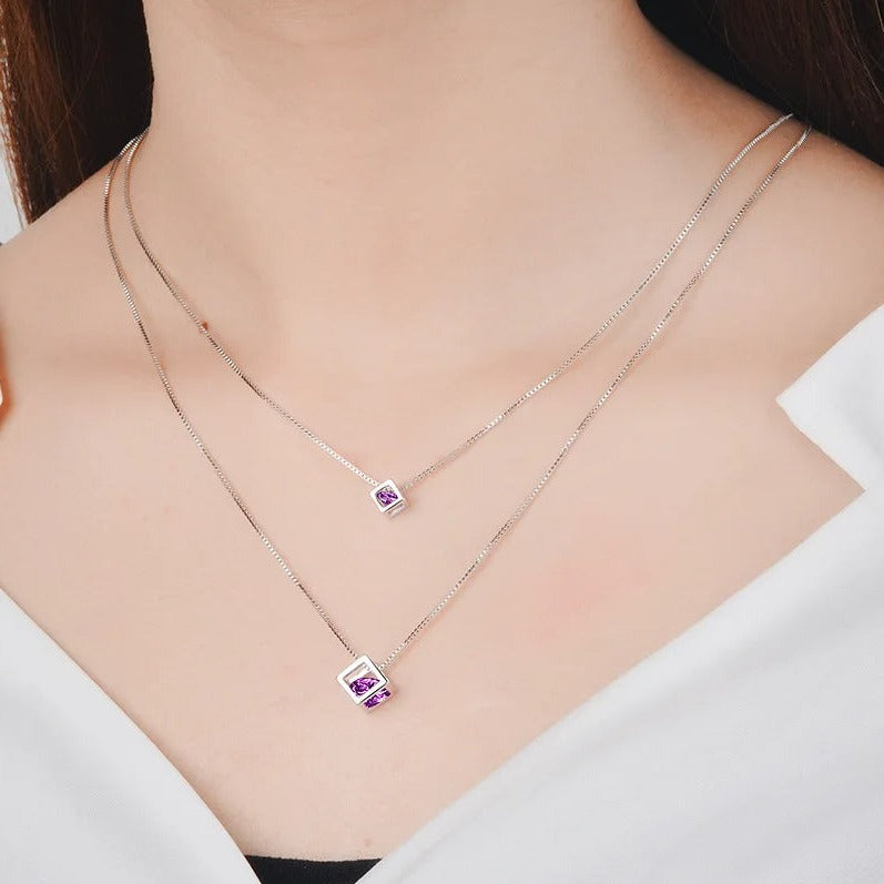 Edelstahl Halskette "Doppia Catena no.524" - PITANI