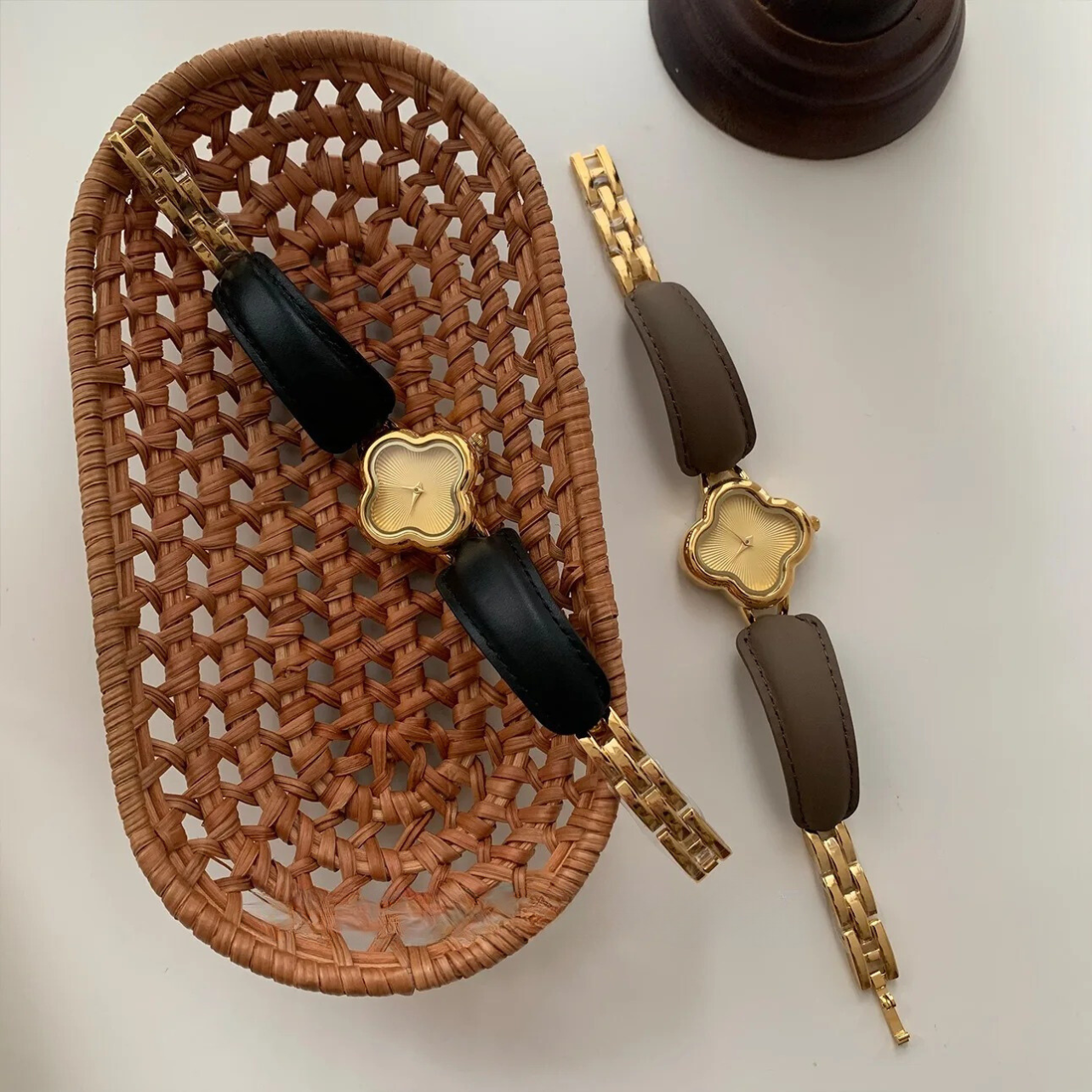 Edelstahl Leder Armbanduhr "Superficie Intagliata no.607" - PITANI