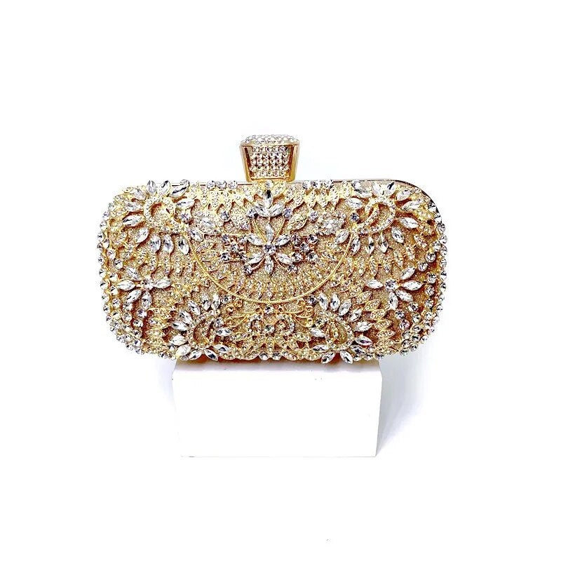 Premium "Matrimonio D'oro" Handtasche/Clutch Größe "S" - PITANI
