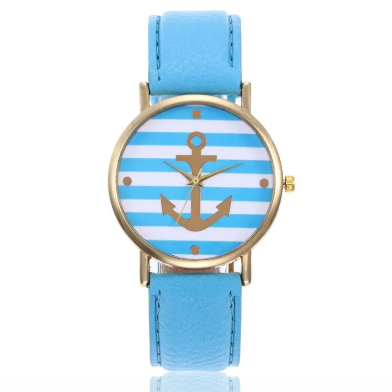 Anker Leder Armbanduhr "Motivo di Ancoraggio no.899" - PITANI