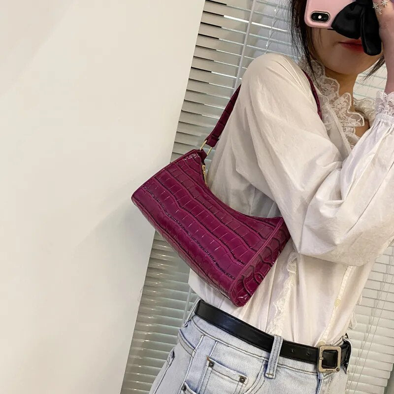 Premium "Borsa A Spalla" Handtasche/Clutch Größe "S" - PITANI