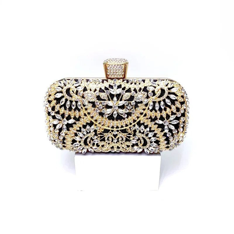 Premium "Matrimonio D'oro no.256" Handtasche/Clutch Größe "S" - PITANI