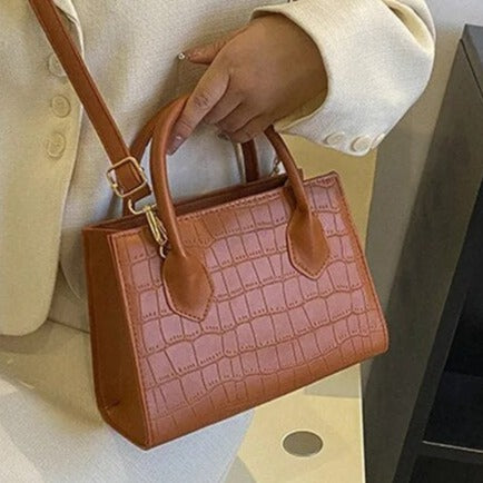Premium "Borse Quadrate no.243" Handtasche/Clutch Größe "S" - PITANI