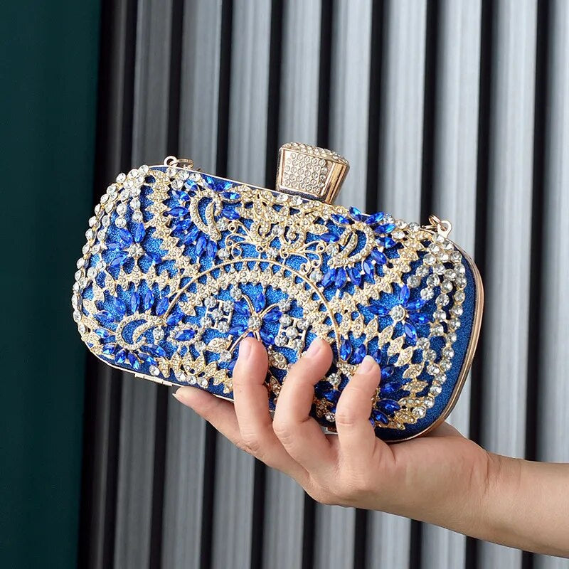 Premium "Matrimonio D'oro no.256" Handtasche/Clutch Größe "S" - PITANI
