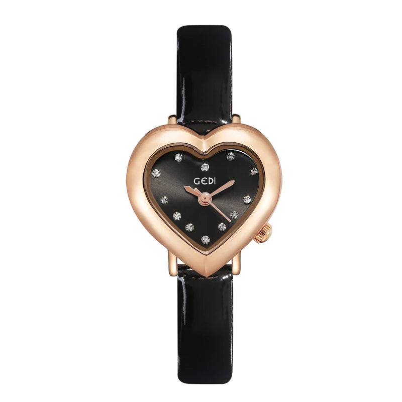 Herzform Leder Armbanduhr "Impermeabile no.774 " - PITANI