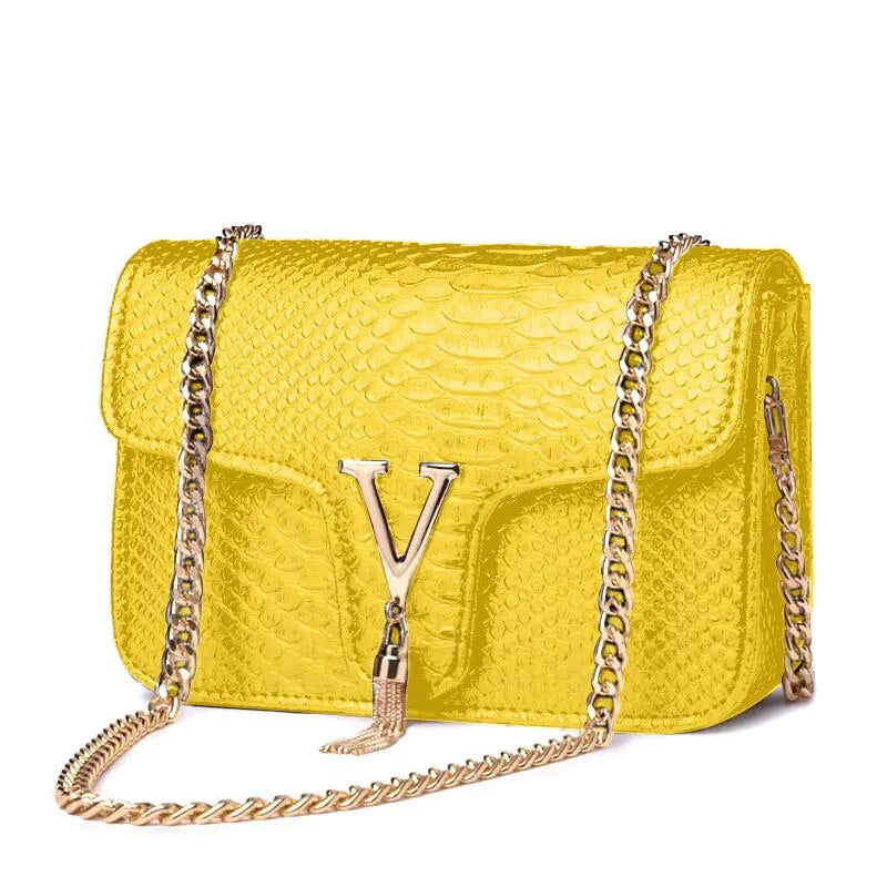 Premium "Borse In Coccodrillo no.240" Handtasche/Clutch Größe "S" - PITANI