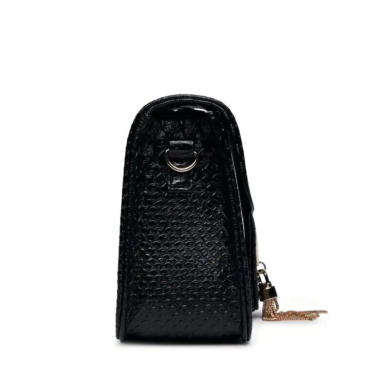Premium "Borse In Coccodrillo no.240" Handtasche/Clutch Größe "S" - PITANI
