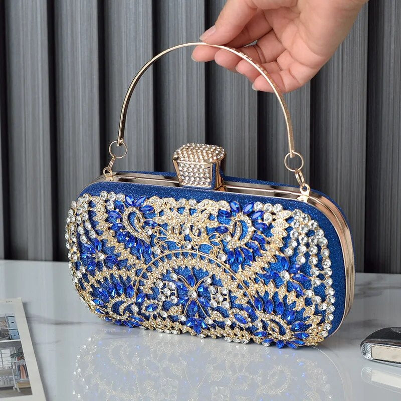 Premium "Matrimonio D'oro" Handtasche/Clutch Größe "S" - PITANI