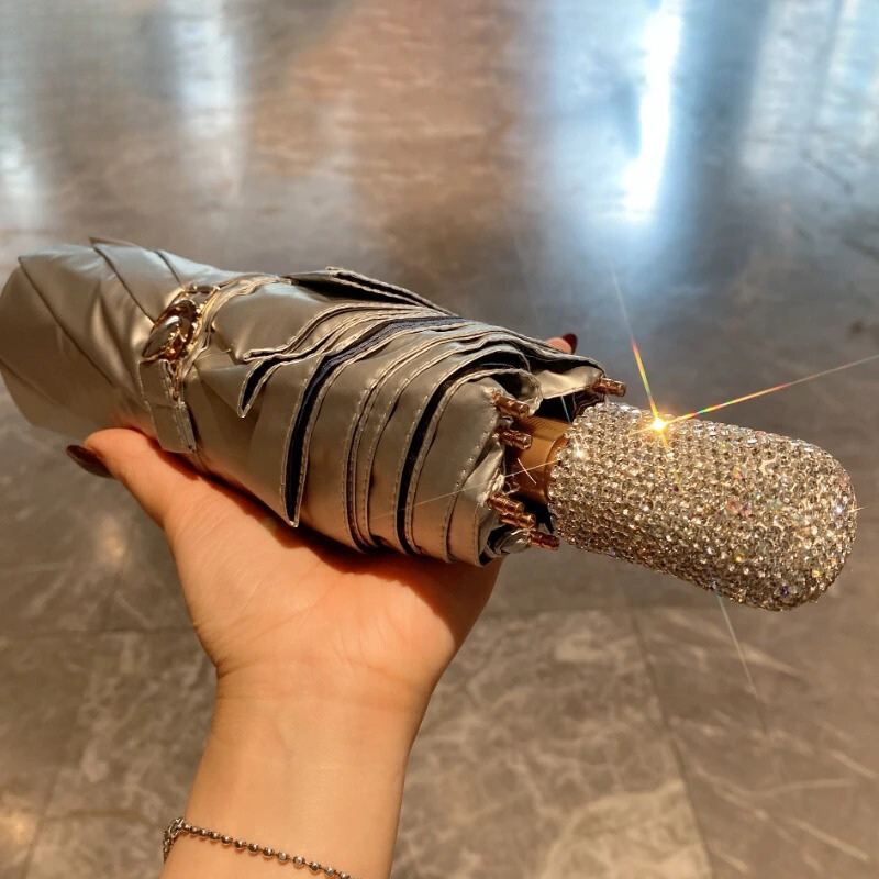 Premium Regenschirm "Intarsio di diamanti no.339" - PITANI