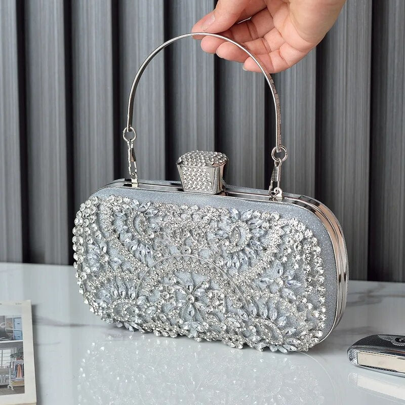 Premium "Matrimonio D'oro" Handtasche/Clutch Größe "S" - PITANI