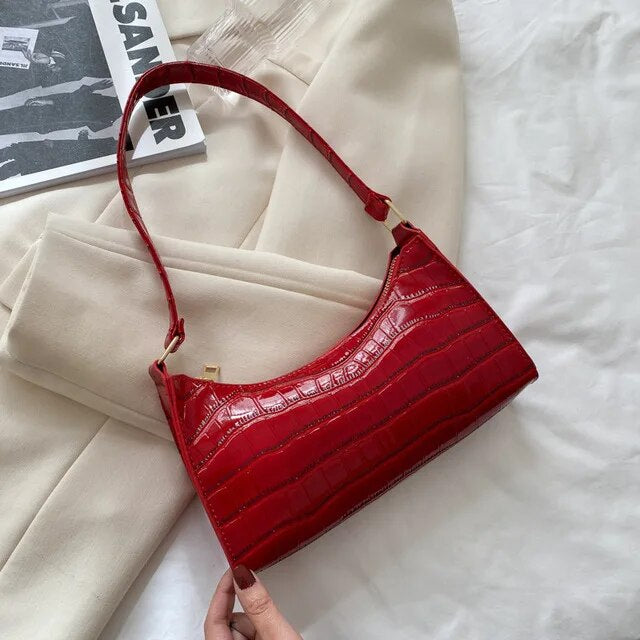 Premium "Borsa In Coccodrillo no.229" Handtasche/Clutch Größe "S" - PITANI