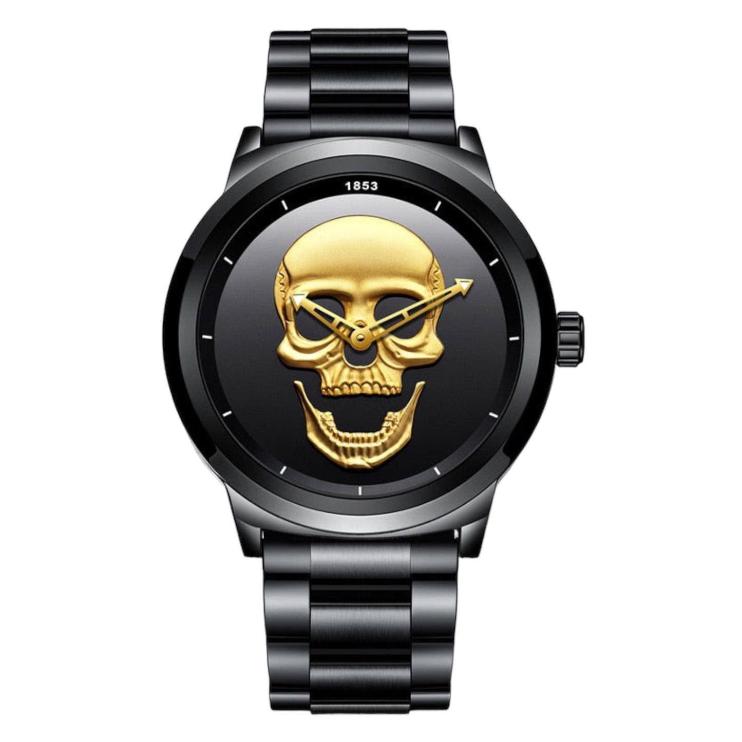 Totenkopf Motiv Edelstahl Armbanduhr "no.402" - PITANI