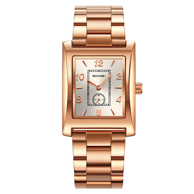 Elegante Herren Quarz-Armbanduhr – Rechteckiges Design Armbanduhr – no. 5363 - PITANI