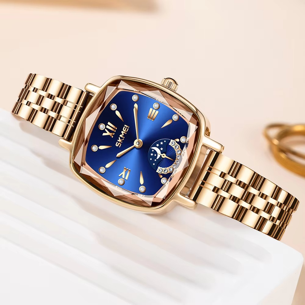 Quadratische Elegante Edelstahl Armbanduhr "Orologi eleganti no.3176" - PITANI