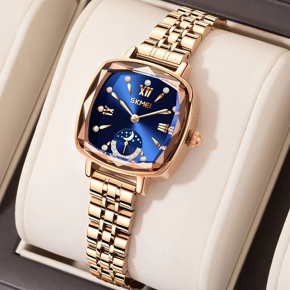 Quadratische Elegante Edelstahl Armbanduhr "Orologi eleganti no.3176" - PITANI