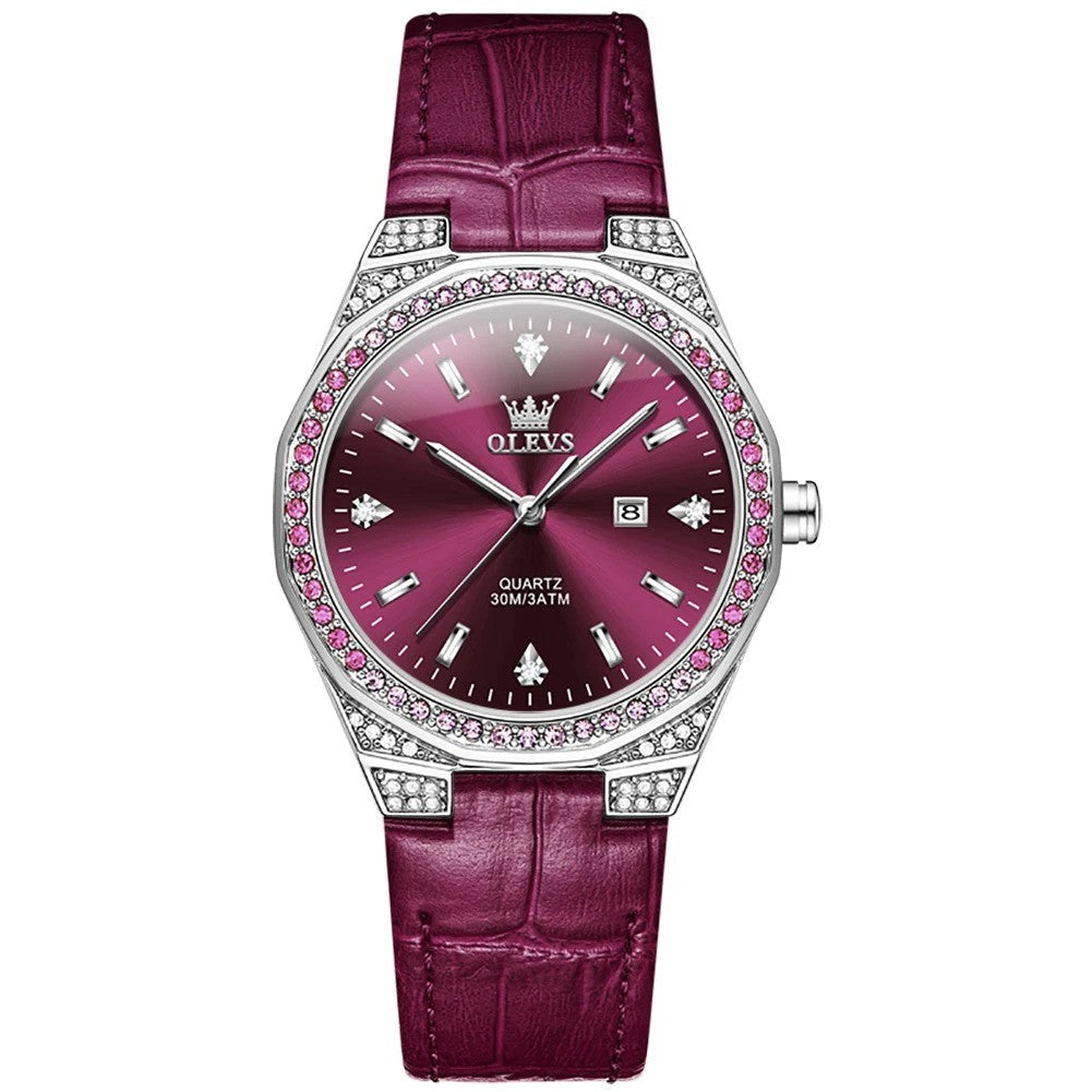 Leder Armbanduhr "Orologio Da Polso Da Donna Al Quarzo no.3085" - PITANI
