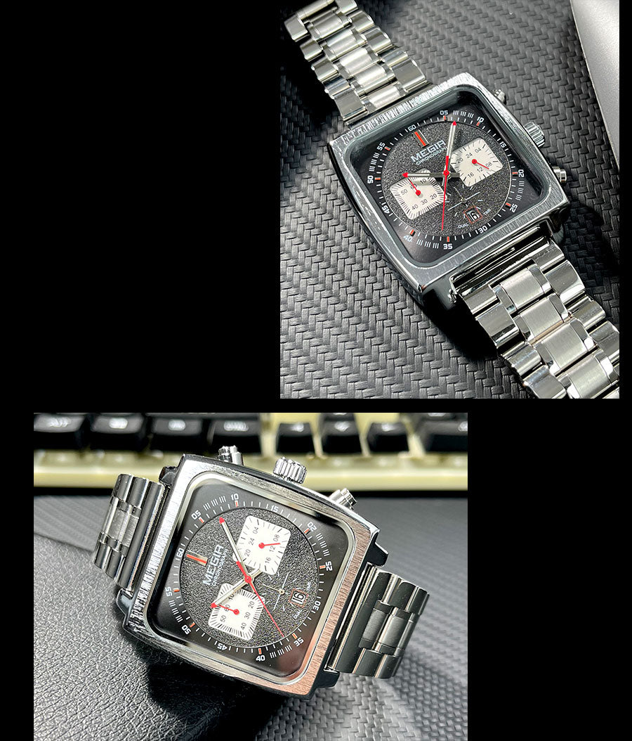 Edelstahl Armbanduhr "Orologio no.407" - PITANI