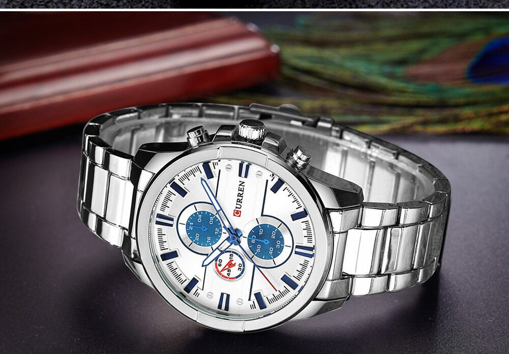 Edelstahl Armbanduhr "Uomo Casuale no.404" - PITANI