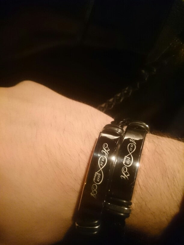 Personalisiertes Edelstahl Armband "Anniversario" - PITANI
